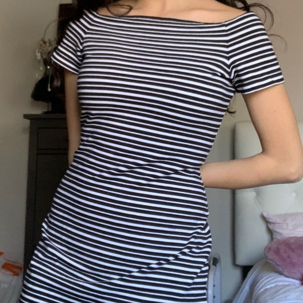 Ann Taylor Striped Dress